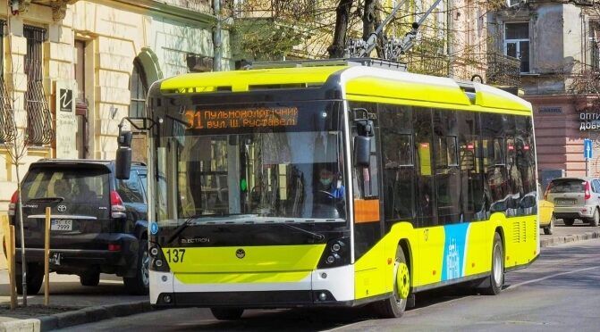 31 тролейбус Львів