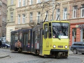 4 трамвай Львів