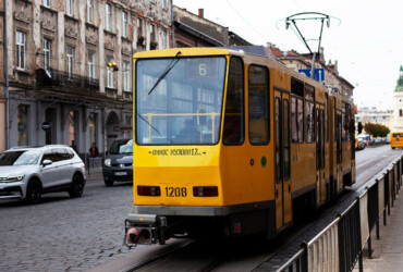 6 трамвай Львів