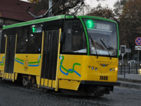 7 трамвай Львів