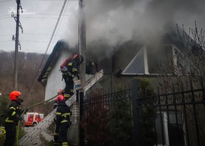 У Львові горів дачний будинок