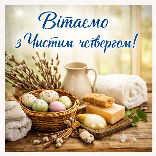 картинка з чистим четвергом