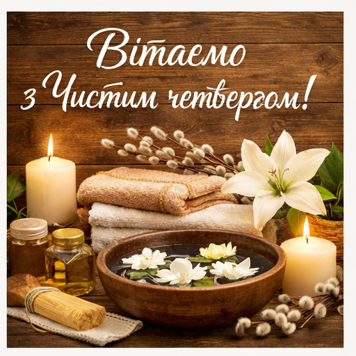 українська картинка з чистим четвергом