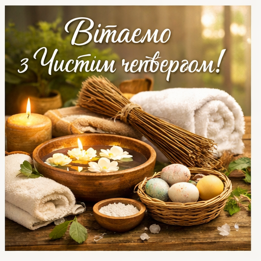 гарна картинка з чистим четвергом