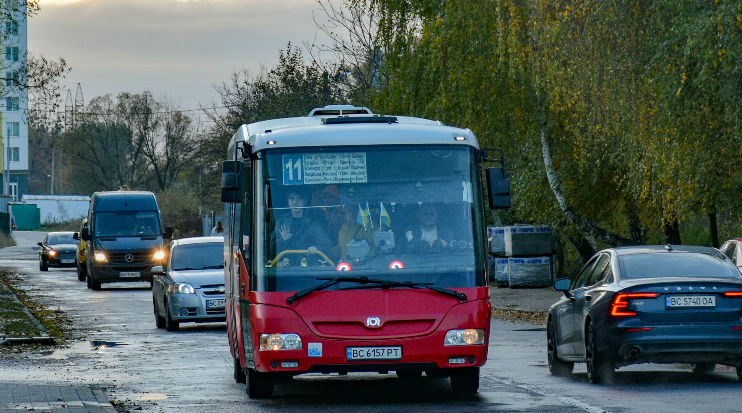 11 маршрутка Львів: інформація для пасажирів